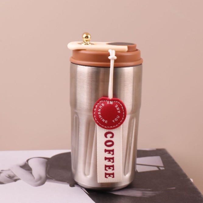 316 taza de café de acero inoxidable inteligente de pantalla de temperatura aislamiento térmico aislamiento frío taza de agua portátil al aire libre lotes