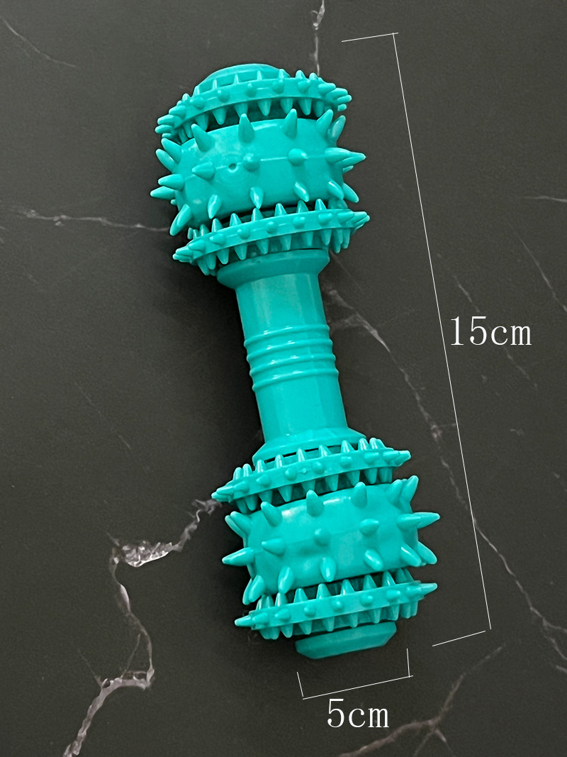 녹색 가시 덤벨