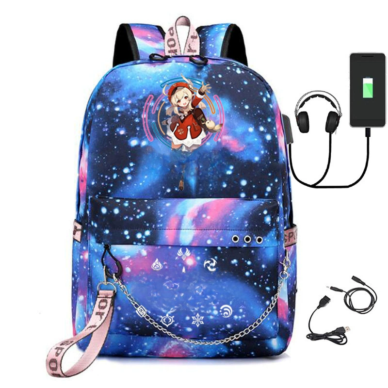 Genshin Impact, travel backpack, school bag, Amazon