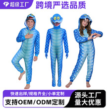 5跨境新品C疯狂动物城2Gary蛇cosplay连体造型儿童圣诞节舞台服装