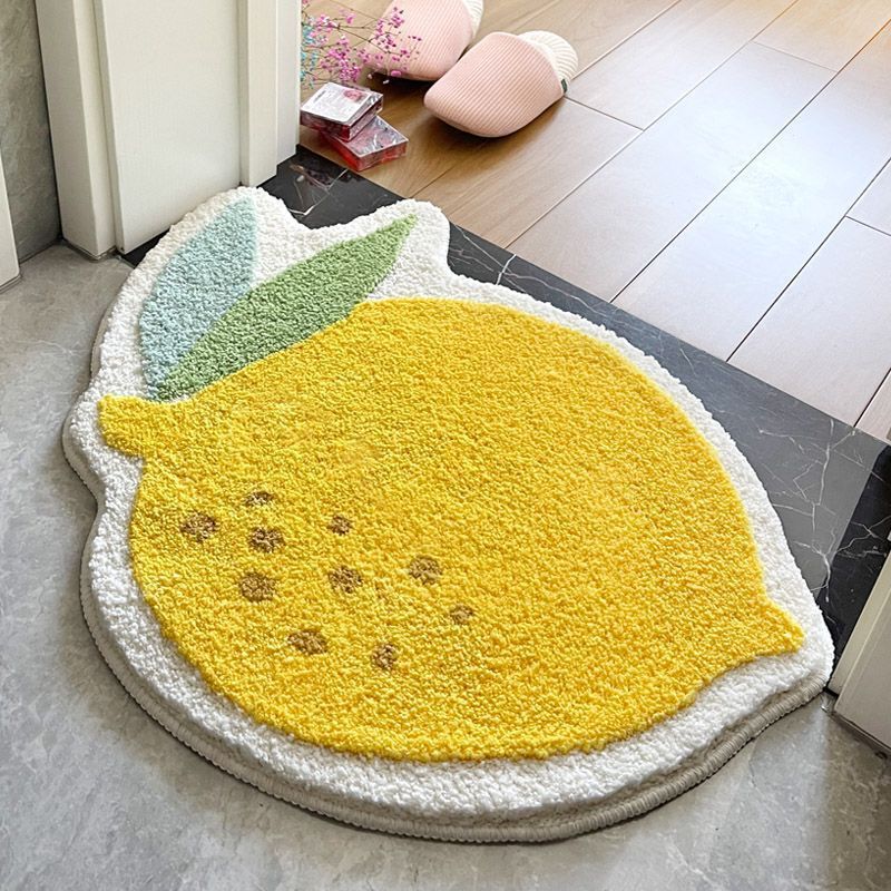工場直販フルーツフロアマット、家庭用玄関マット、浴室耐摩耗性フットマット、寝室かわいい装飾マット、クロスボーダースポット|undefined