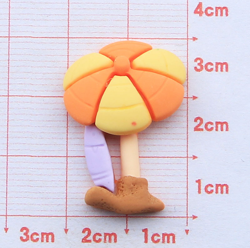 Creative Beach cangrejo tabla de surf de coco brillante accesorios de resina DIY teléfono móvil Shell crema pegamento accesorios para el cabello paquete de material