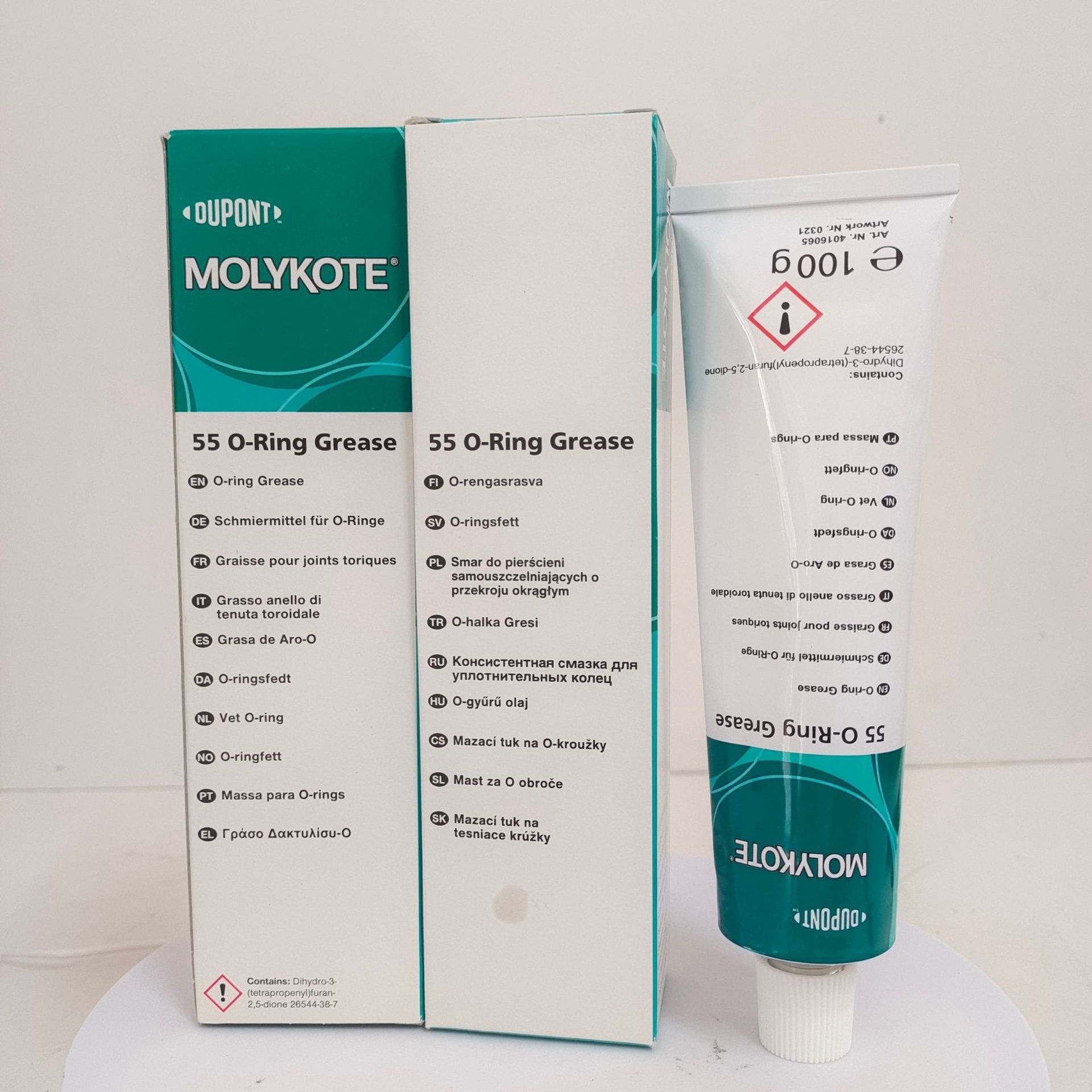 原装进口 MOLYKOTE 55 O-Ring Grease O型圈硅脂 密封润滑脂100g