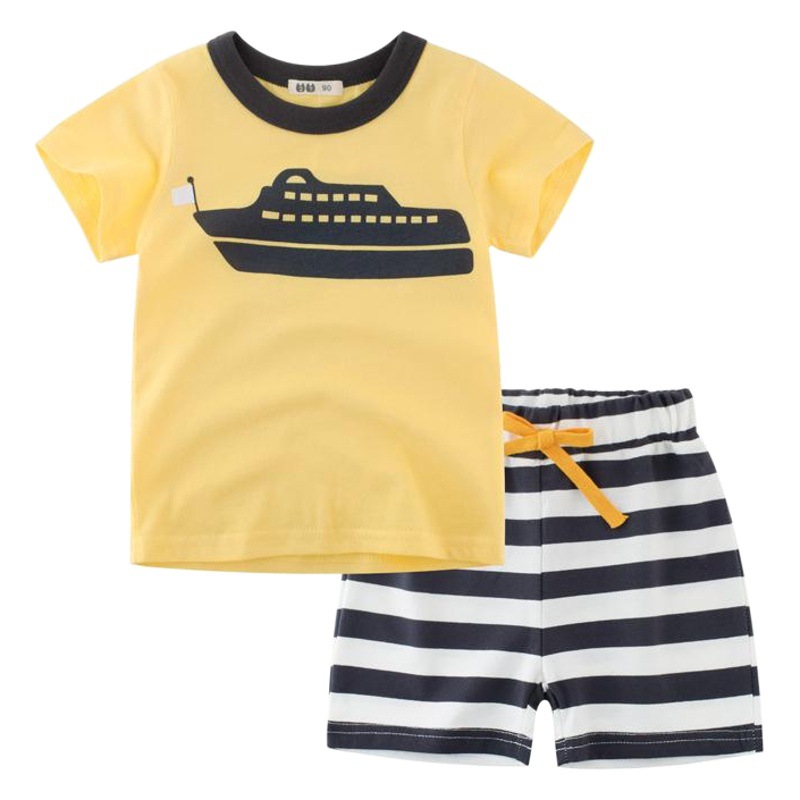 2025 ropa de verano para niños nuevos trajes de primavera y verano ropa para niños ropa de niños conjunto de dos piezas para bebés ins