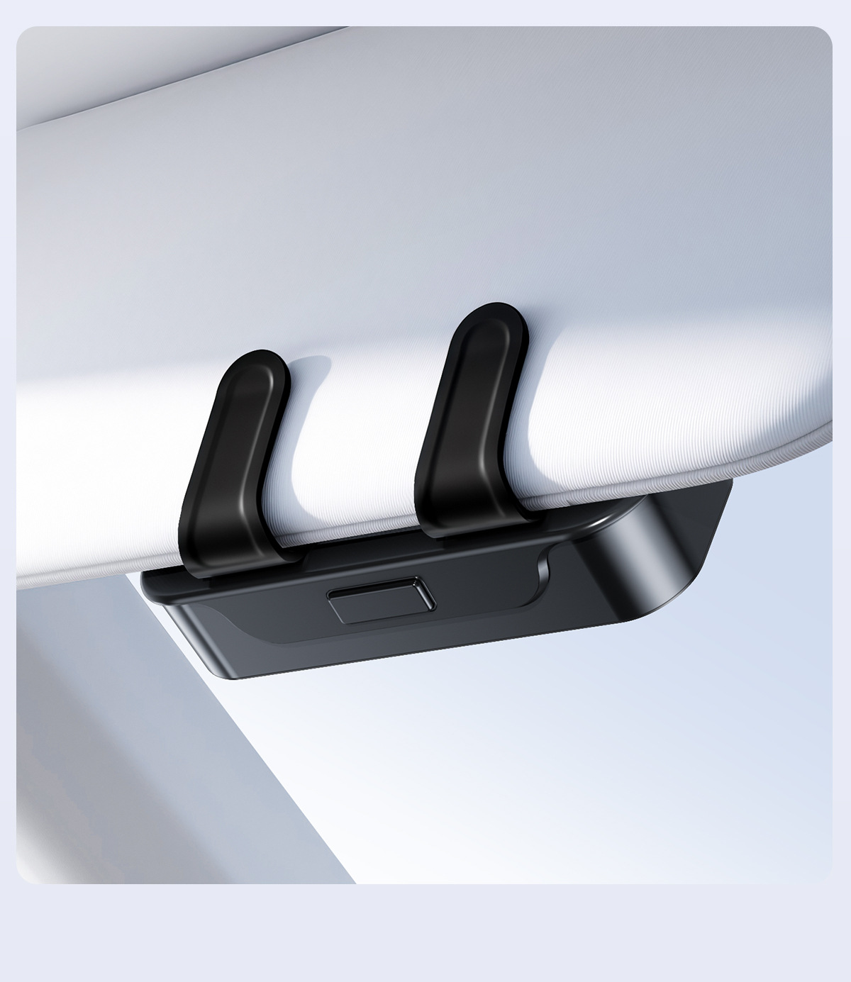 Car Sun Visor Glasses Clip, Sunglasses Holder, Car Card and Receipt Holder, Glasses Clip Storage Box, Interior Decoration Items