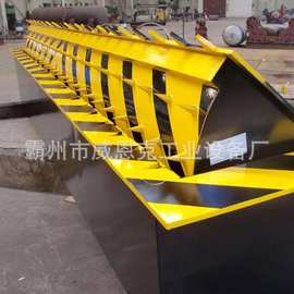 电动液压翻板路障机 远程遥控防撞挡车柱 阻车智能设施