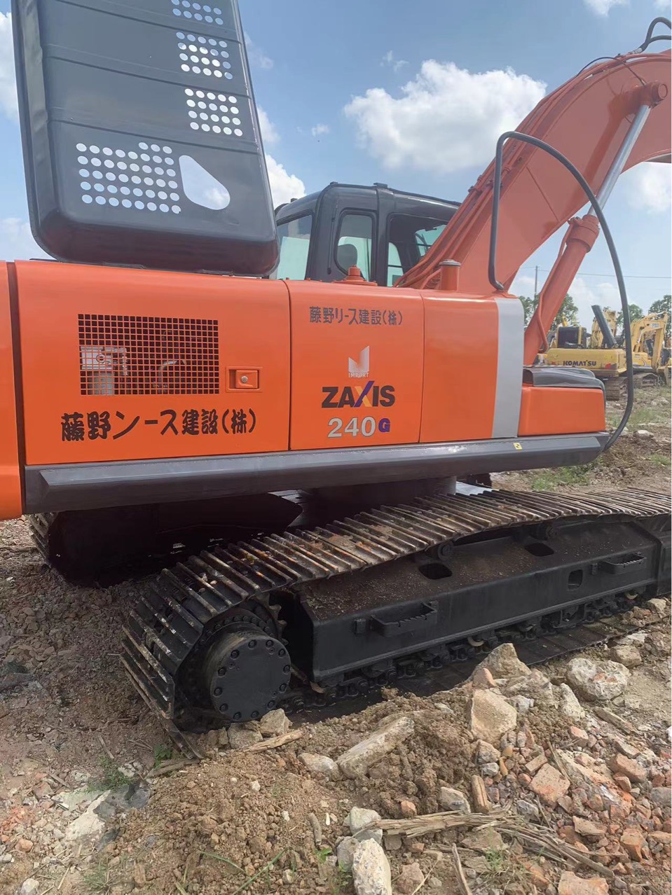 África vende excavadoras usadas Hitachi 240 Hitachi 220