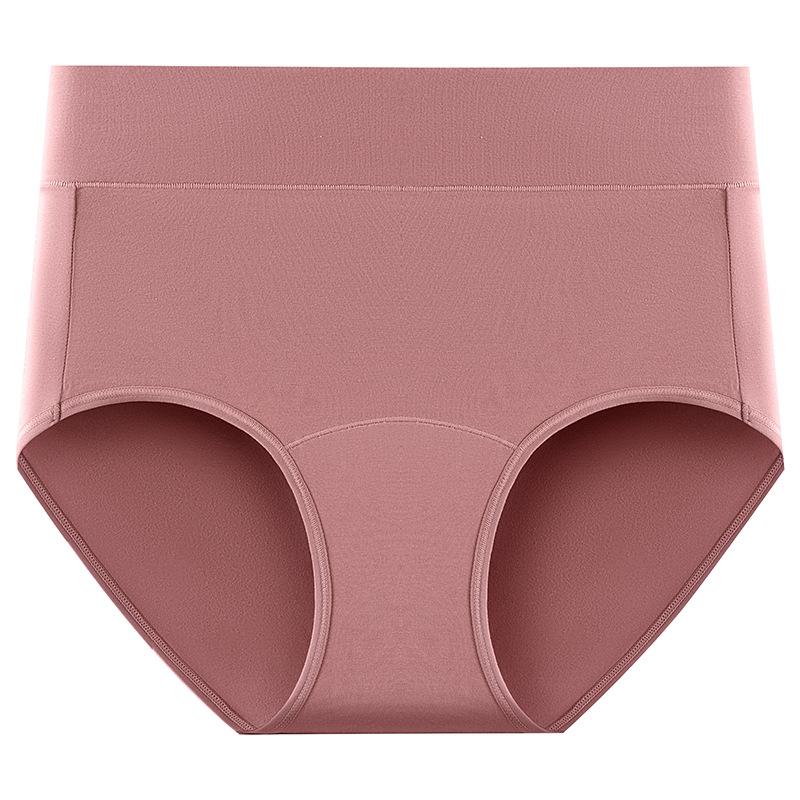 60 madres de cintura alta, talla grande, MM gordo, 200 libras, talla grande, ropa interior de cintura alta de algodón para niñas, sensación de nubes de Xinjiang de alta calidad.