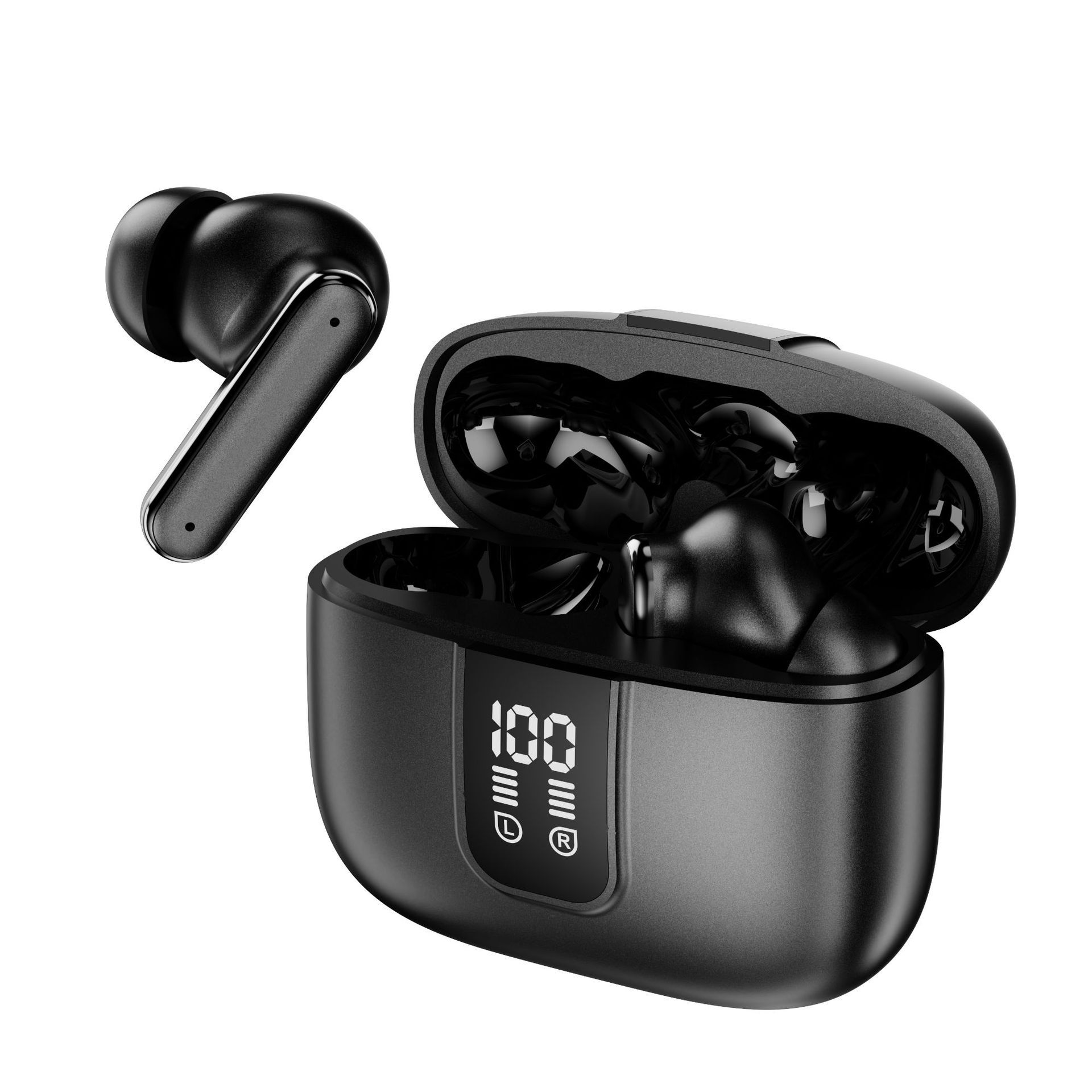 2026 nuevo Q57 auriculares de alta calidad de sonido Bluetooth Q58 verdadero inalámbrico reducción de ruido super larga duración de uso sin dolor con pantalla digital