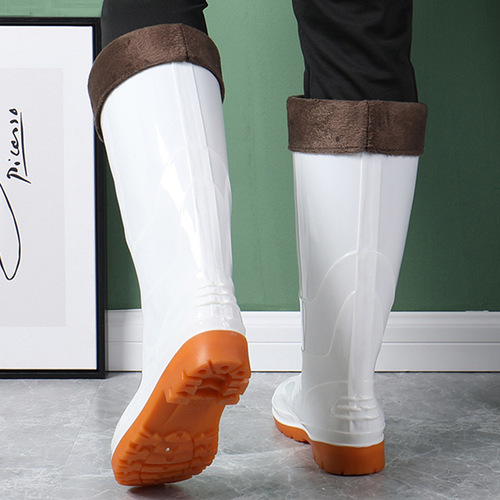 High-Ceiling Waterproof Rain Boots for Men and Women, Work Safety Shoes, Anti-Slip Rain Boots, Rubber Boots, Fishing and Farming Waterproof Shoes, Unbranded Water Shoes, Wholesale