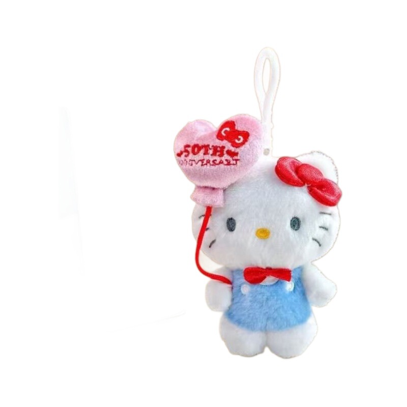 新しいハローキティのペンダントkt猫のぬいぐるみのケイティ猫のカバンに飾られたキーホルダーのペンダント人形|undefined