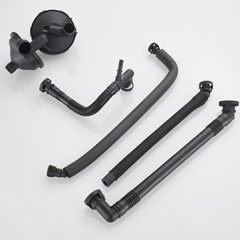 Bmw油水分離器セットクランクケース通風管11617501566 11611432558に適用