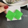 亚克力几何方形新款耳钉