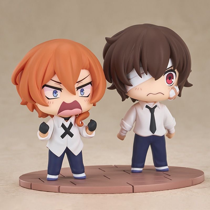 GSC  文豪野犬 Qset 太宰治&中原中也 十四岁Ver Q版手办 现货