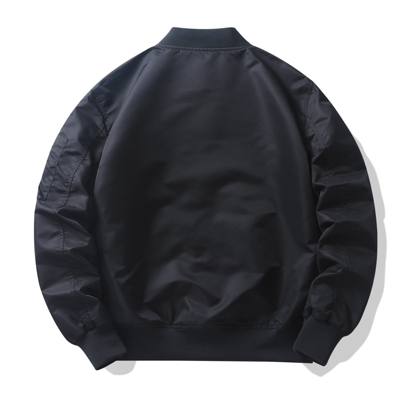Men's clothing men's jackets spring and autumn new pilot loose casual trend business double sided jacket men_voghion.com