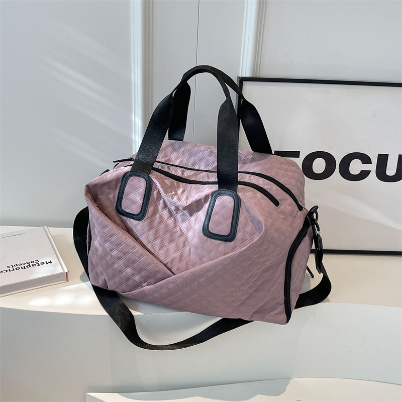 Bolso de mujer 2025 nuevo equipaje de viaje de gran capacidad, bolso de vacaciones de corta distancia de alta calidad.