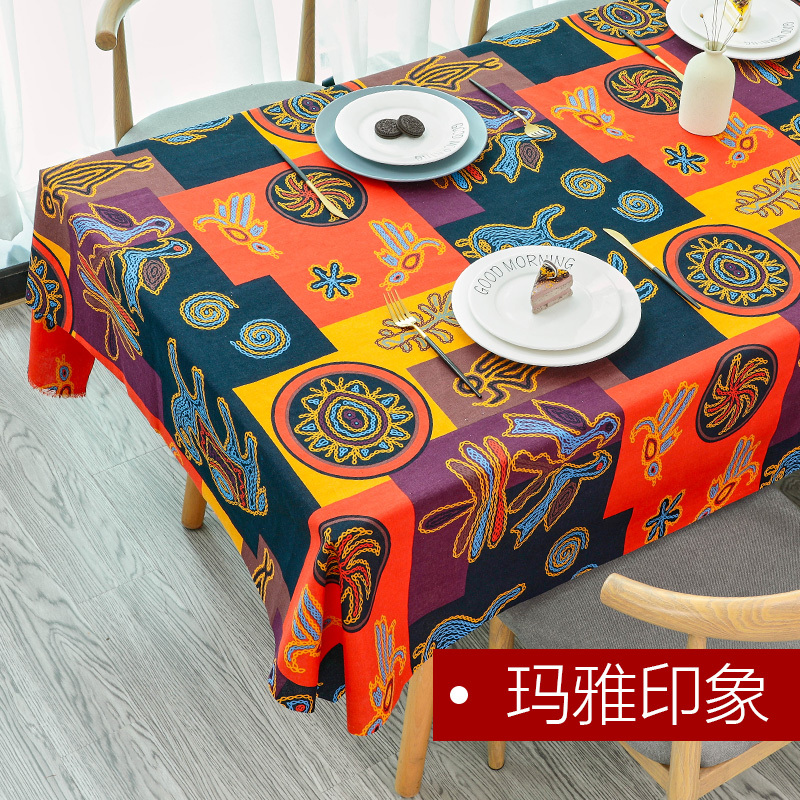 民族风印花布料云南棉布波西米亚复古连衣裙衣服抱枕桌布面料|undefined