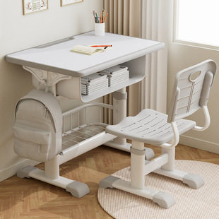 Installation-Free Home Desks for Primary and Secondary School Students, Liftable Children's Study Tables and Chairs, Training Class Writing Desks, School Desks