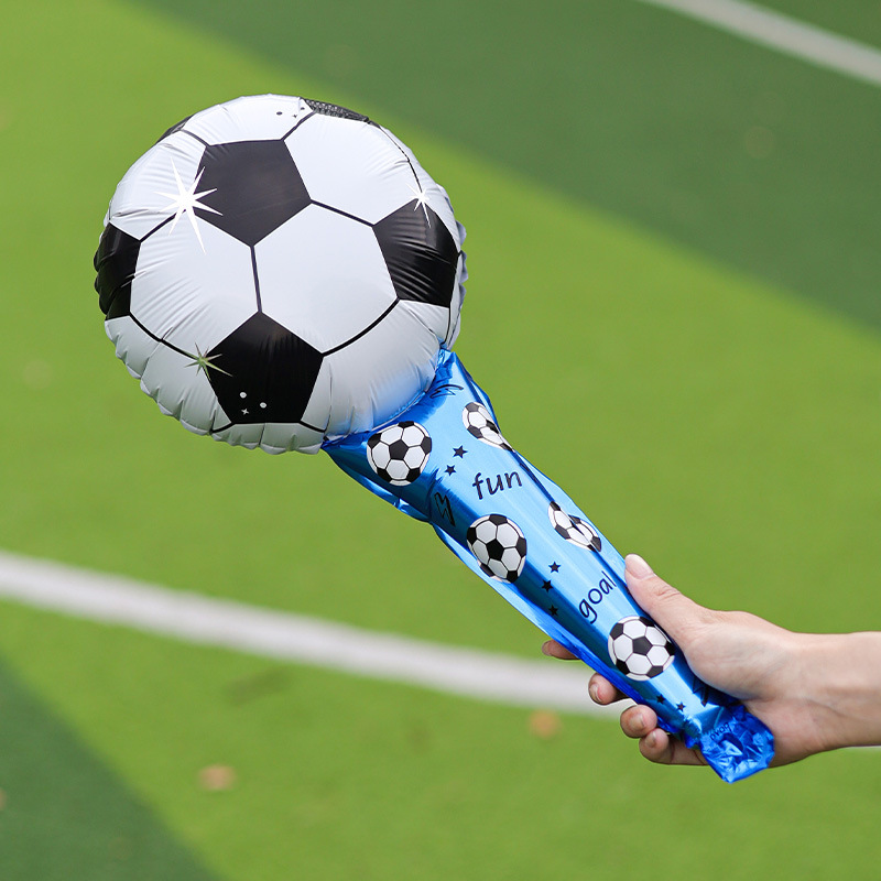 Nuevo transfronterizo 2026 Copa del Mundo globo de fútbol decoración de modelado camiseta globo suministros de fiesta de la Copa de Europa