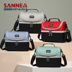 Sanneng New Insulated Back Milk Bag Mummy Bag Thickened Portable Lunch Bag Lunch Box Bag Cross-border Cold Storage Ice Bag Wholesale