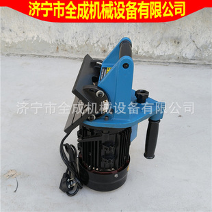 Portable chamfering machine price portable flat beveling machine Shandong Quancheng electric steel plate beveling chamferer