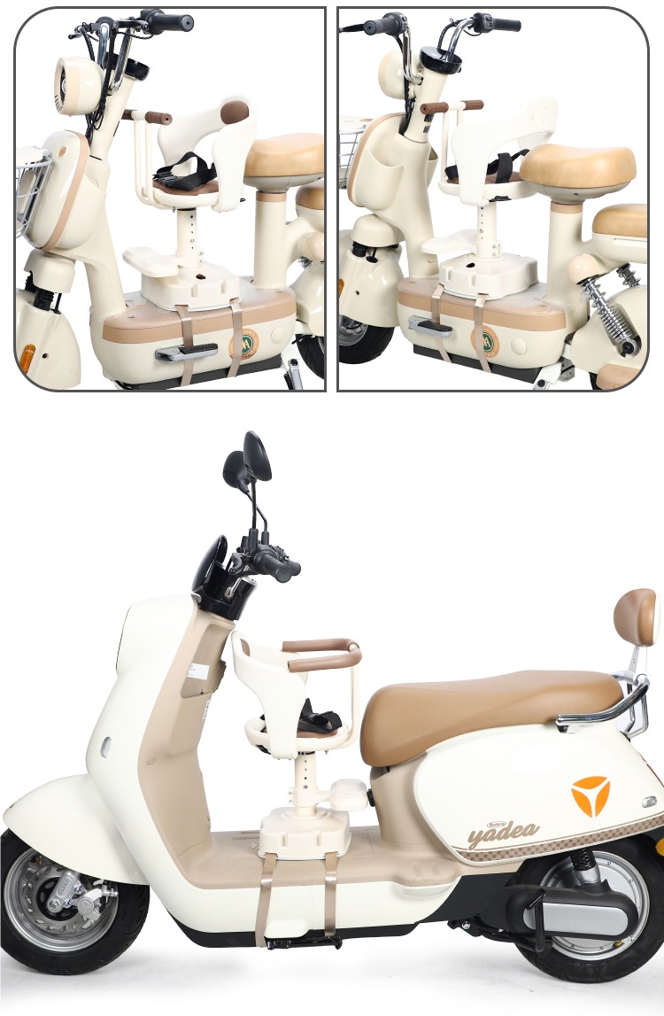 Electric Vehicle Child Seat Front-Mounted and Rotatable, Suitable for Yadi Emma Bell Motorcycle Battery Car Baby Safety Seat