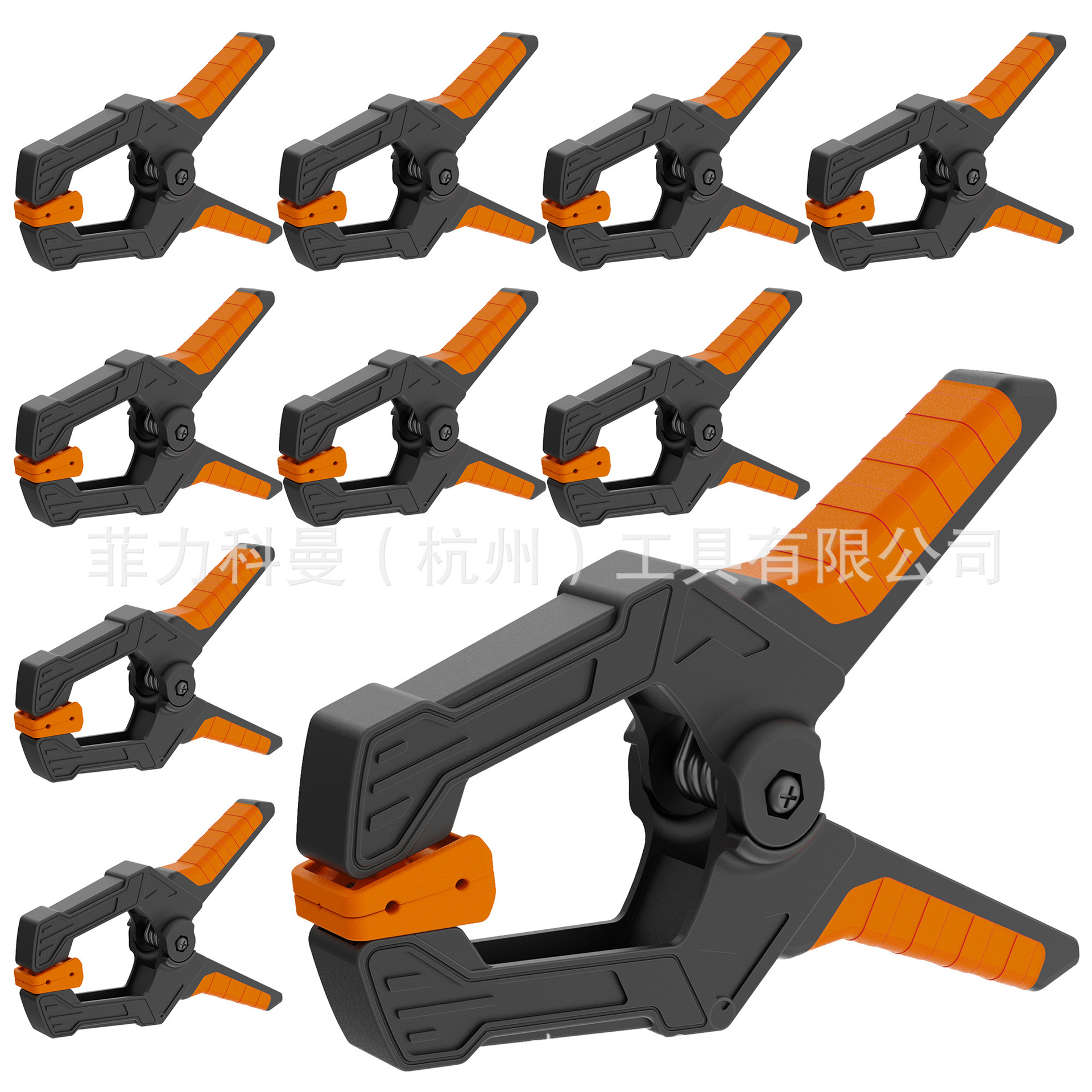 10pcs 4 pulgadas abrazadera de carpintería para carpintería, conjunto de abrazadera de carpintería, abrazadera rápida, para la unión,