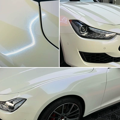 Car paint protective film Color-Changing Film Ppf, White to