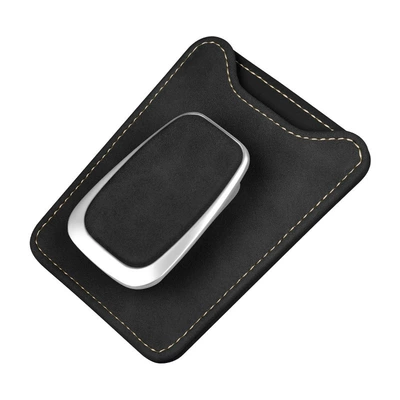 Fur Car Glasses Clip Sun Visor Sunglasses Bracket Multifunctional Car Glasses Clip Card Receipt Storage (Car Glasses Clip/Bill Clip) - 517-2-glasses-clip-black