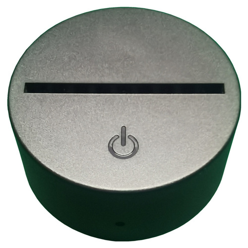 Factory direct sales 3D night light base touch remote control colorful acrylic LED night light USB charging base table lamp