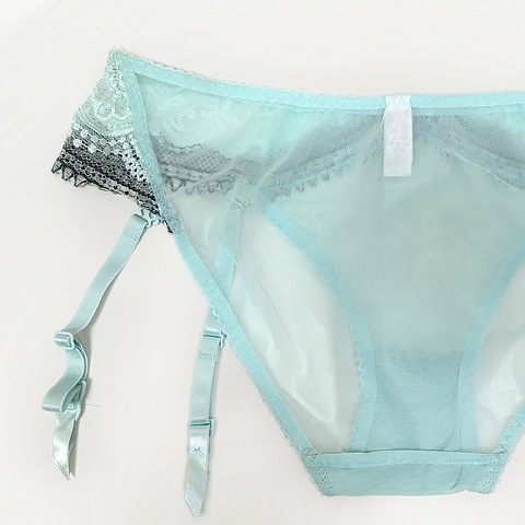 Ropa interior sexy encaje sexy liguero puro deseo ropa interior de mujer medias ultrafinas accesorios de todo fósforo liguero de cuatro esquinas