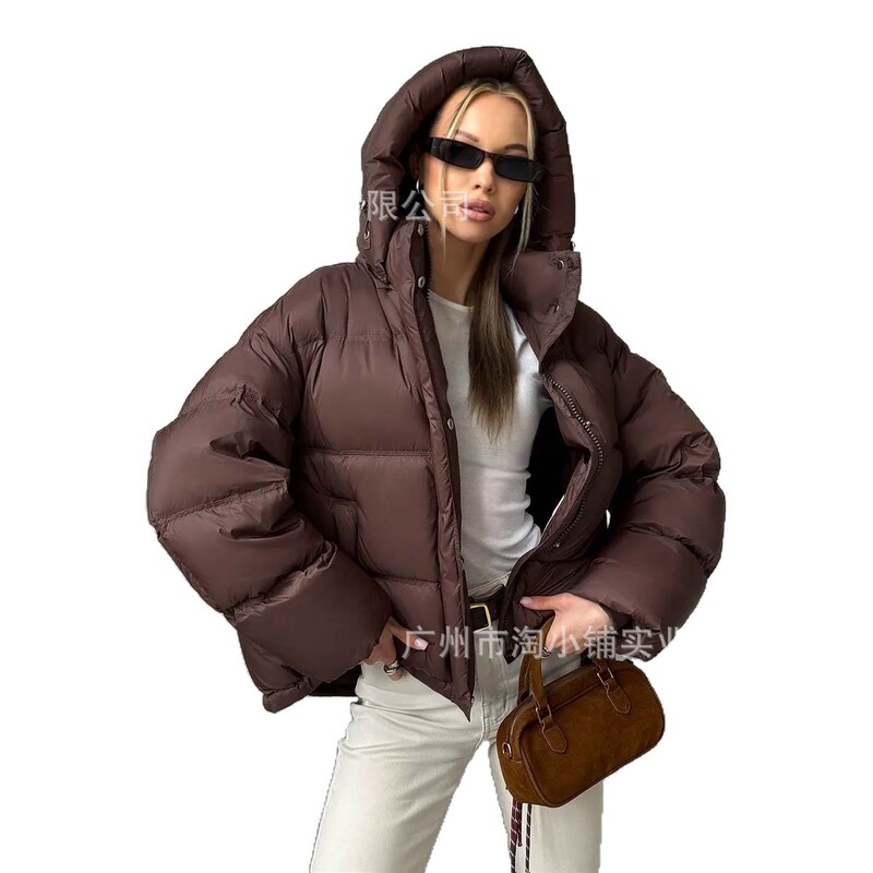 New Autumn and Winter Quilted Hooded Jacket with a High-End, Unique, and Stylish Look, Very Attractive, Chanel-Style Windbreaker for Autumn New Autumn and Winter Quilted Hooded Jacket with a High-End, Unique, and Stylish Look, Very Attractive, Chanel-Style Windbreaker for Autumn