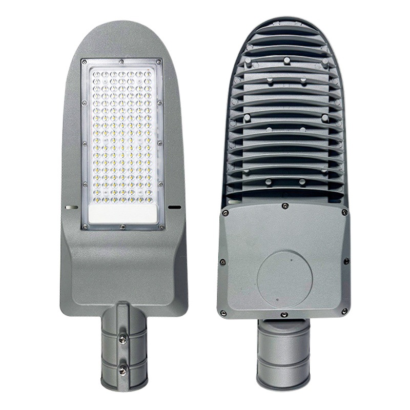 Venta directa de fábrica de lámparas de iluminación vial de alta potencia de 200W, farolas de aluminio fundido a presión impermeables para exteriores, cabezales de farolas LED.