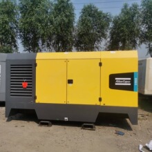 阿特拉斯二手897CFM25bar油田柴油便携式箱式康明斯发动机空压机