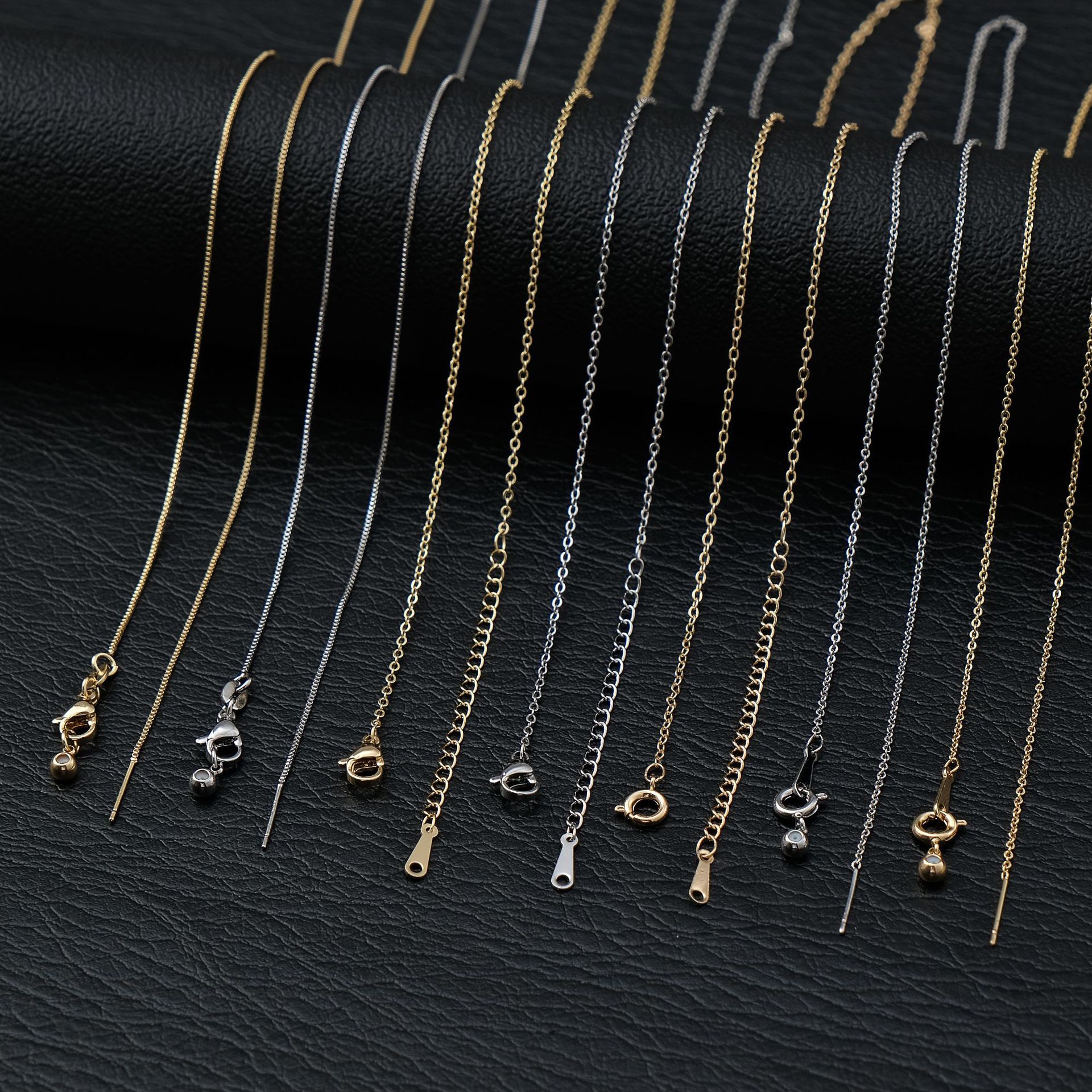 240g Weight Chain Jewelry Making Type Chain Necklace Classification cable chain, box chain Chain Type 1 Piece Quantity Copper Material Geometric Pattern All Seasons Season Plating Design Simple Style Style 1 Piece Copper Cable Chain Box Chain Chain Necklace Chain Simple Style Geometric 1