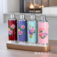 保温壶热水瓶手提怀旧复古婚庆开水瓶老式中国风茶瓶铝壳一件厂家