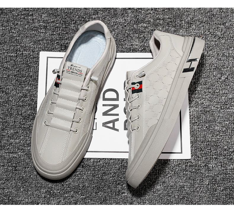 Sneakers, Herren-Sommer, Herrenschuhe, 2023, neu, atmungsaktiv, Sport, lässig, Netzschuhe, Jugend, trendy, vielseitig, weiß, Herrenschuhe_voghion.com