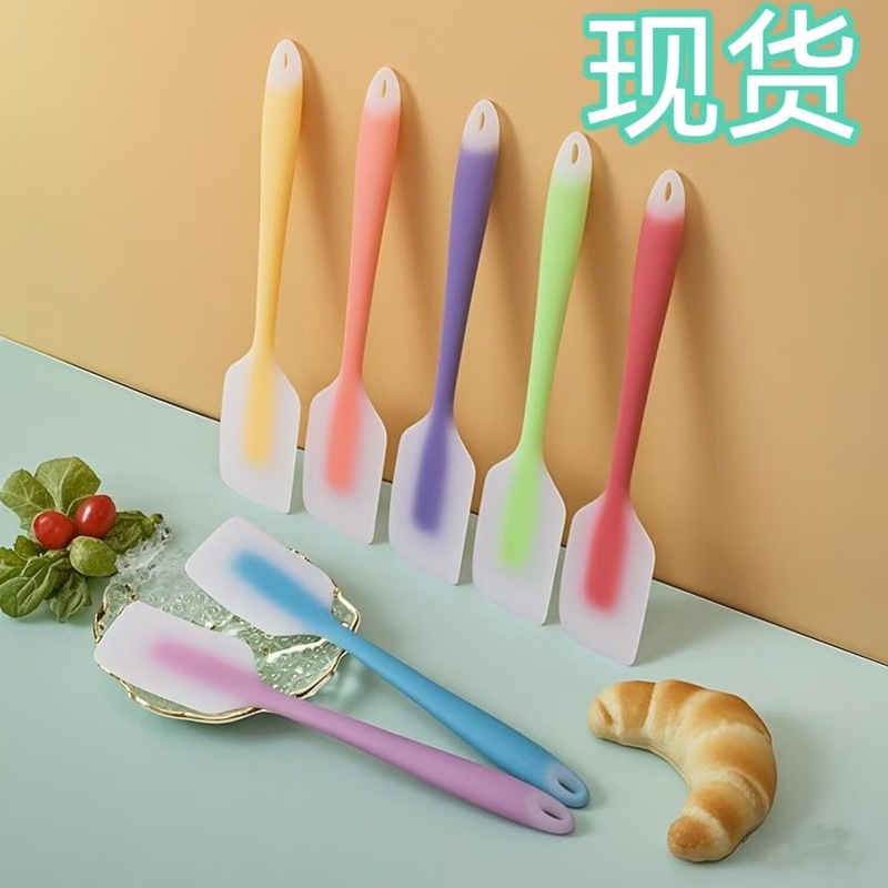シリコンスパチュラ一体型スパチュラ大型ソフトスパチュラケーキクリームスパチュラ高温耐性ベーキングミキシングツールセット|undefined