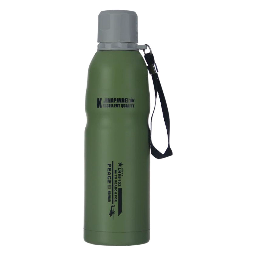 304 нержавеющая сталь изолят горшок с веревкой на открытом воздухе спортивный портативный чайник для мужчин простой модный альпинистский термочашка