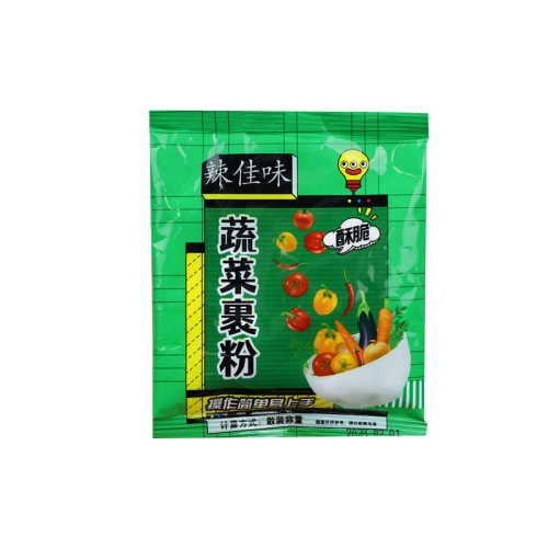 Vegetable flour-wrapped store-fried enoki mushrooms, lotus root, crispy fish scale powder, soft-fried shrimps, household bagged vegetable flour-wrapped