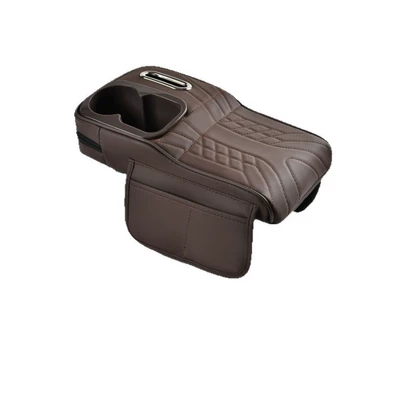 Armrest box pad: Storage Tissue Box Water Cup