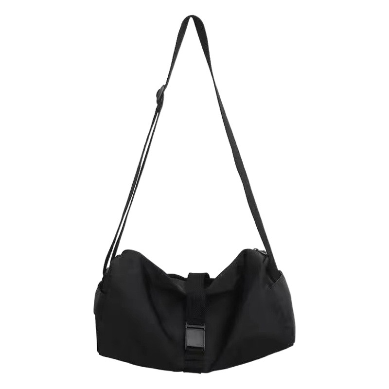 Bolsa de mensajero de tela Oxford moda bolsa de Fitness Mujer casual color sólido solo hombro bolsa de regalo