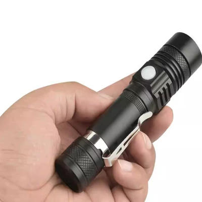 UV fənərlər Flashlight Outdoor Rechargeable Long-Range