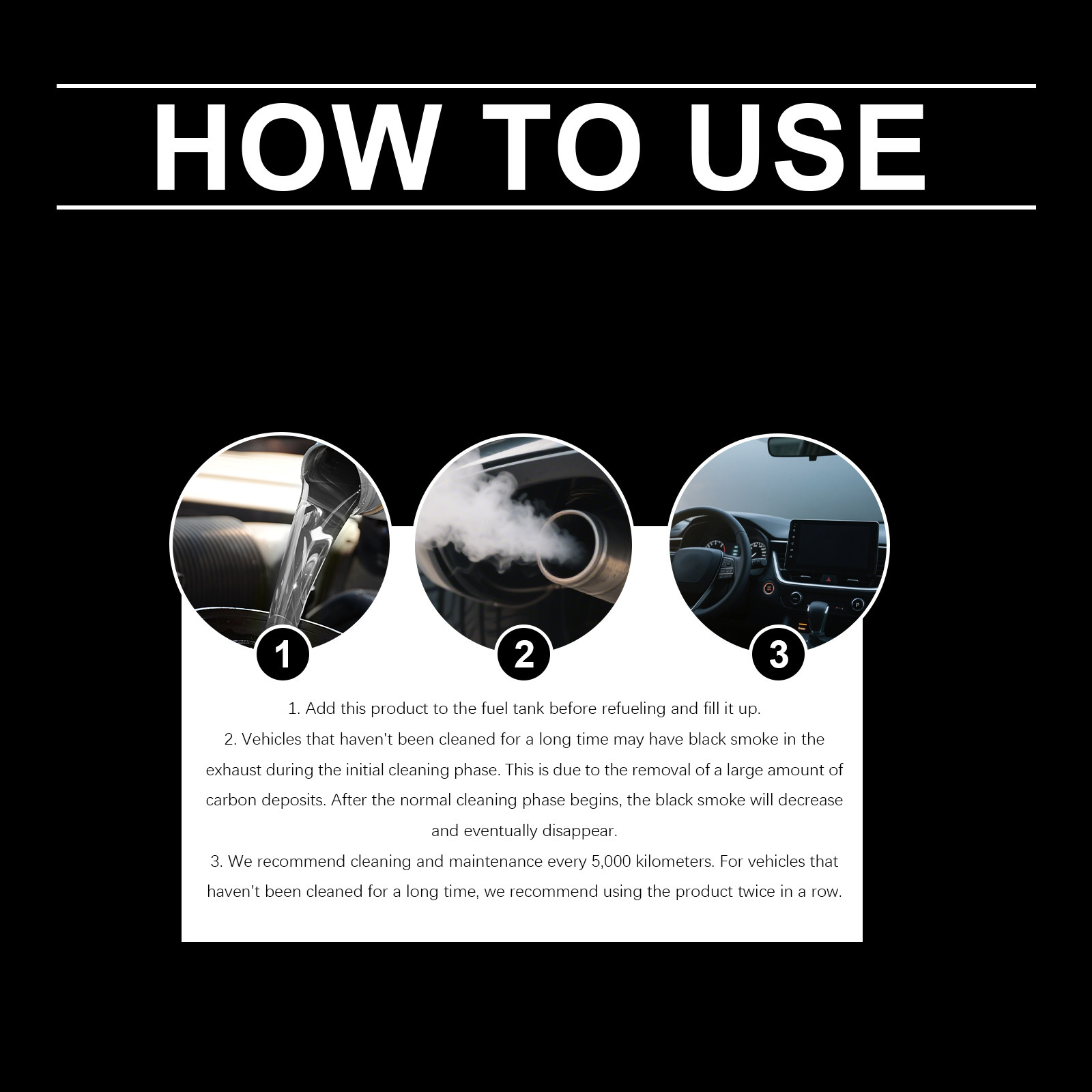 Gasoline fuel additives clean carbon deposits, reduce fuel consumption, protect car engine parts, and serve as a maintenance and cleaning agent