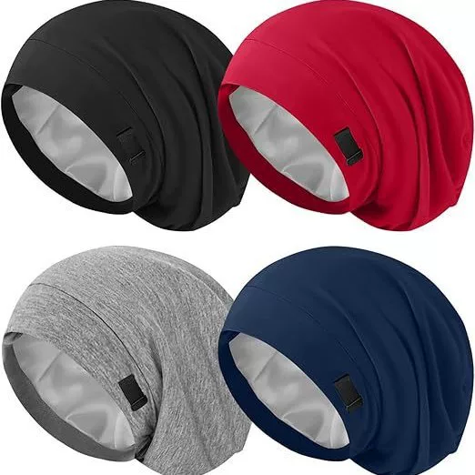 Cross-Border Hot-Selling Double-Layer Adjustable Sleep Cap, Men's Elastic Head Wrap Cap, Women's Chemotherapy Cap, Factory Direct Sales