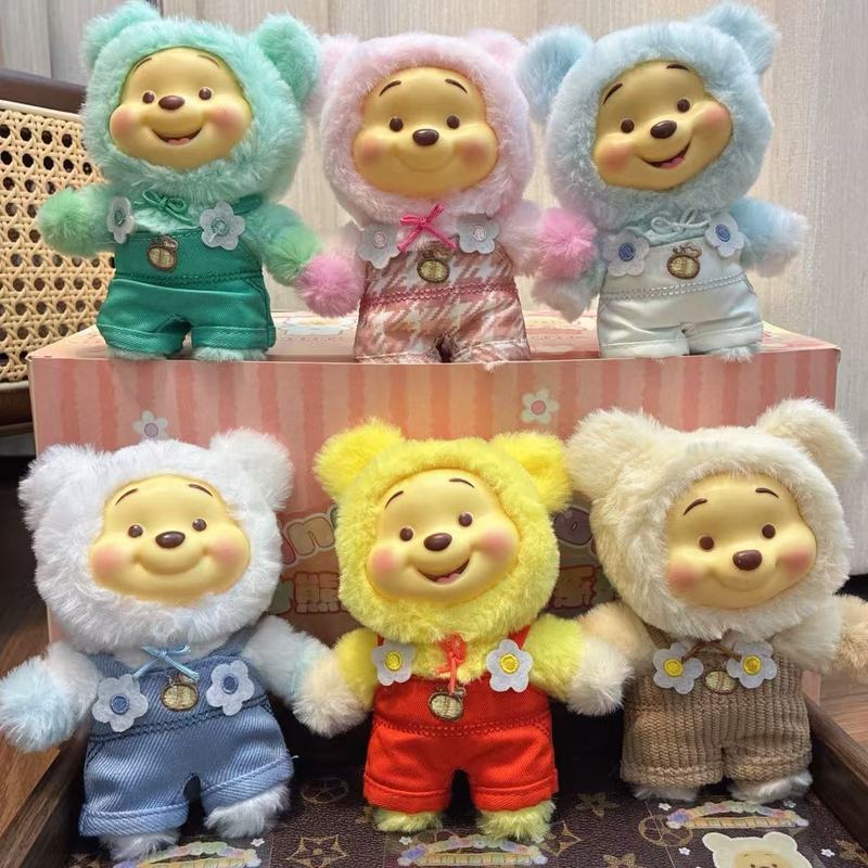 TOPTOY小熊维尼盲盒噗噗糖果系列盲盒女孩周边潮玩手办挂件玩偶|undefined