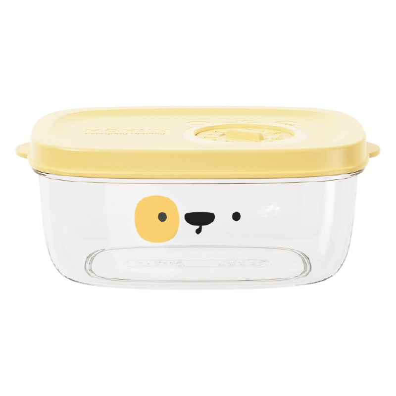 Multi-grano de arroz caja de embalaje arroz integral congelado crisper horno de microondas calefacción cuantitativa pequeña caja de almuerzo refrigerador crisper