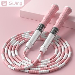 跨境儿童竹节跳绳学生幼儿园专用可调节儿童跳绳初学可签名跳绳