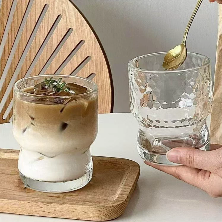 Стеклянная чашка для кофе для дома, охлажденный латте американо, высокая цена, особенная грязная кружка для виски