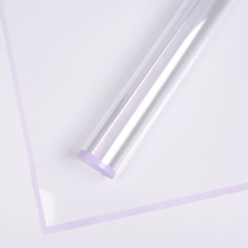 Papel de Envolver Rosa Estilo Coreano Plástico BOPP Impermeable para Ramo de Flores